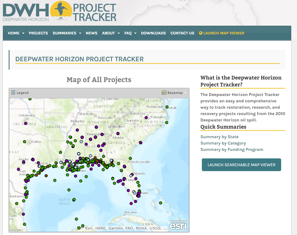 GOMA Project Tracker Website